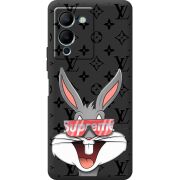 Черный чехол BoxFace Infinix Note 12 (G96) looney bunny