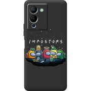 Черный чехол BoxFace Infinix Note 12 (G96) Among Us Impostors