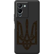 Черный чехол BoxFace Infinix Note 12 (G96) Ukrainian Trident