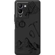 Черный чехол BoxFace Infinix Note 12 (G96) Mountains