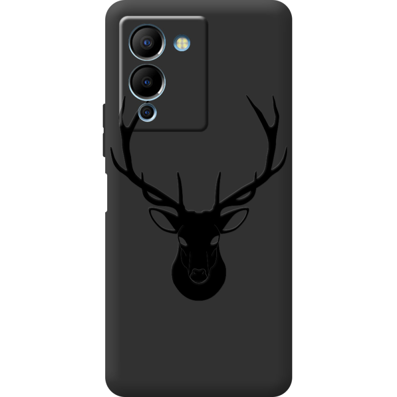 Черный чехол BoxFace Infinix Note 12 (G96) Deer