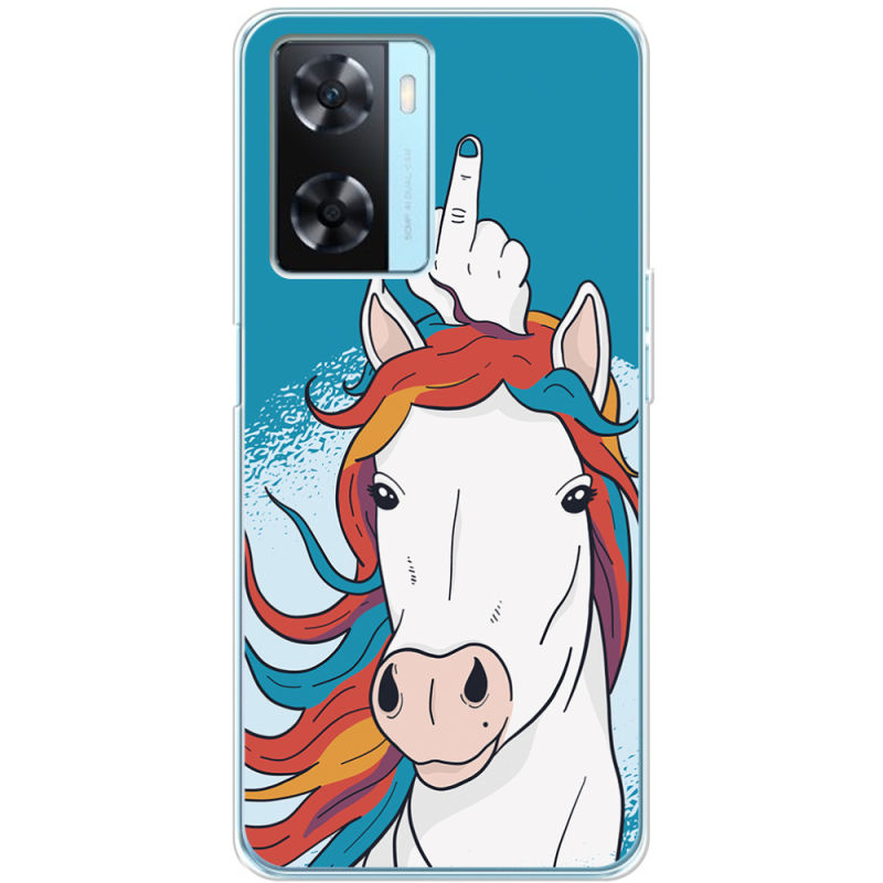 Чехол BoxFace OPPO A57s Fuck Unicorn