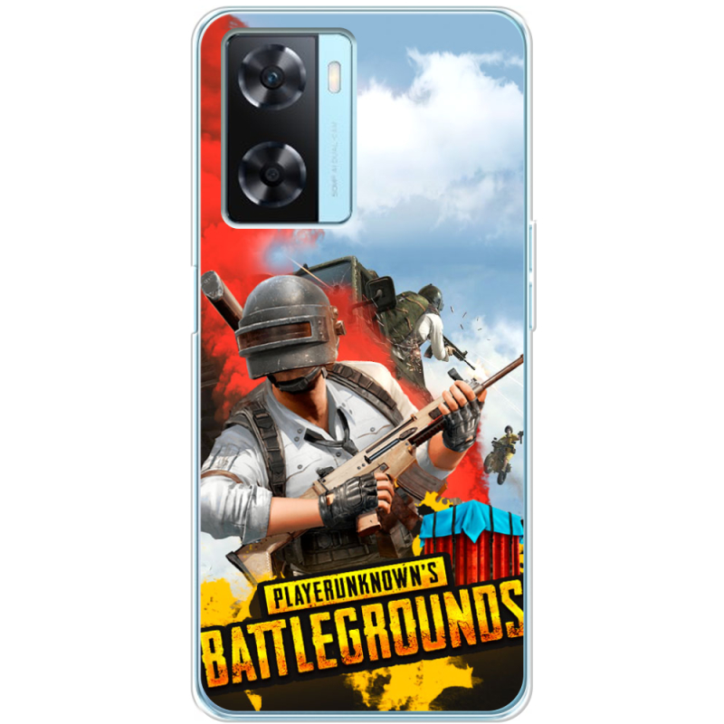 Чехол BoxFace OPPO A57s PLAYERUNKNOWN'S BATTLEGROUNDS