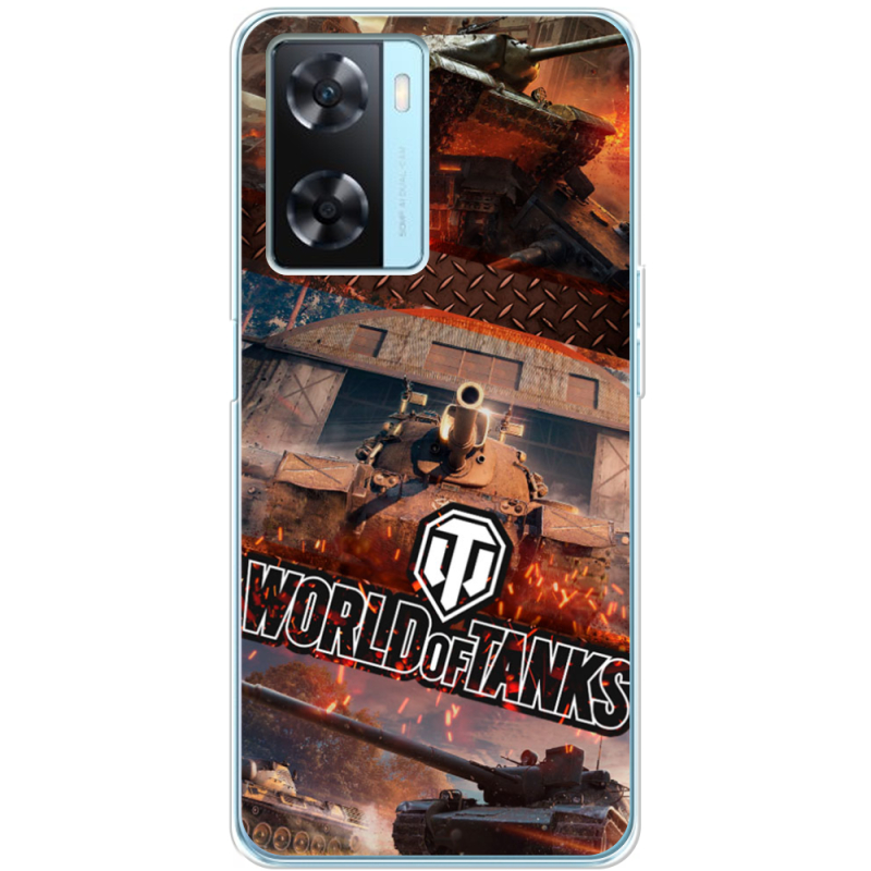 Чехол BoxFace OPPO A57s World Of Tanks