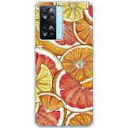 Чехол BoxFace OPPO A57s Citrus Pattern