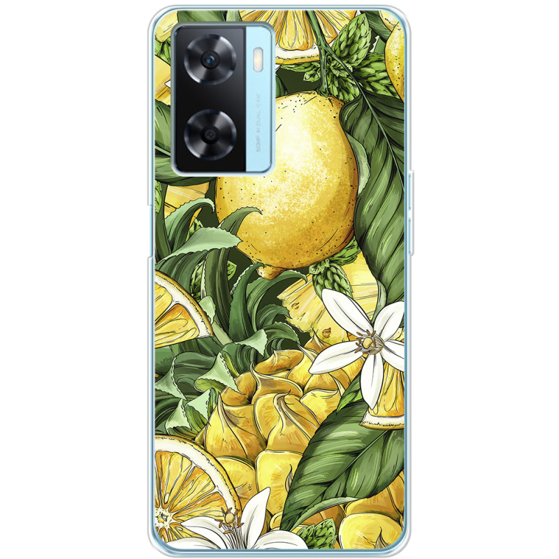 Чехол BoxFace OPPO A57s Lemon Pattern