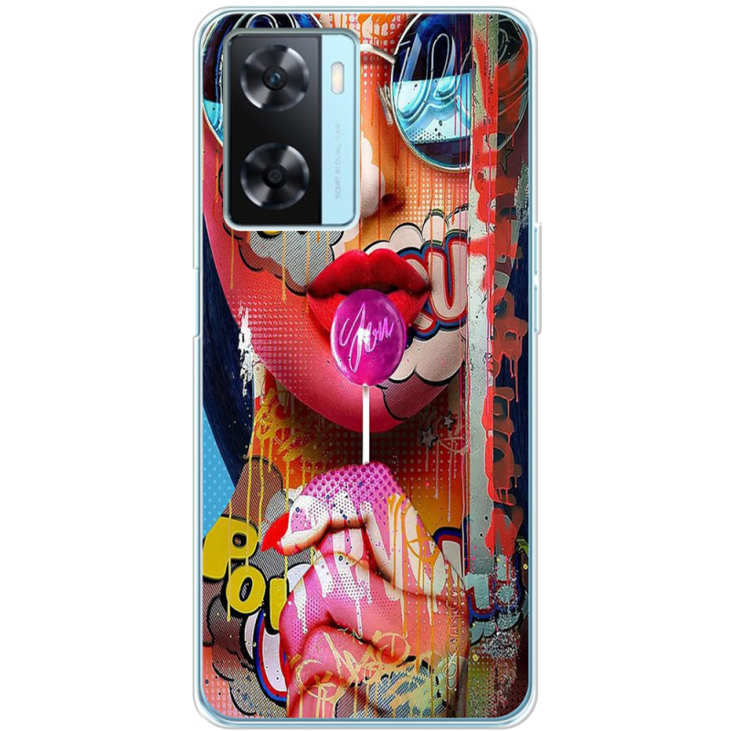 Чехол BoxFace OPPO A57s Colorful Girl