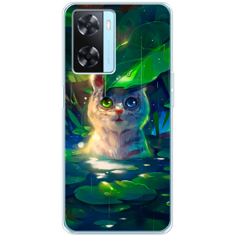 Чехол BoxFace OPPO A57s White Tiger Cub