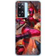 Чехол BoxFace OPPO A57s Woman Deadpool