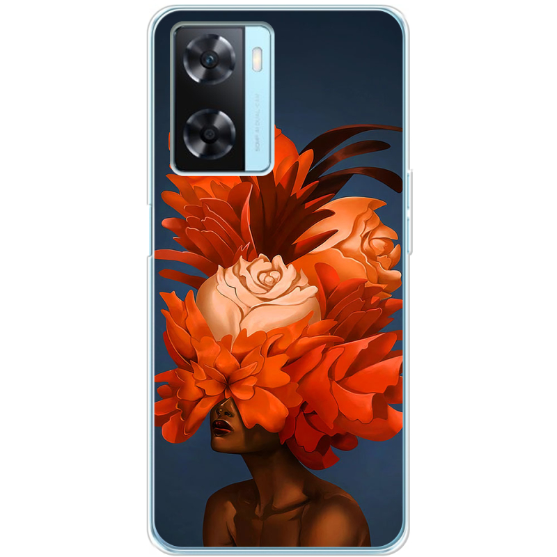 Чехол BoxFace OPPO A57s Exquisite Orange Flowers