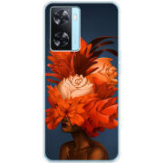 Чехол BoxFace OPPO A57s Exquisite Orange Flowers