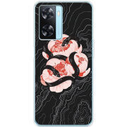 Чехол BoxFace OPPO A57s Snake Rose