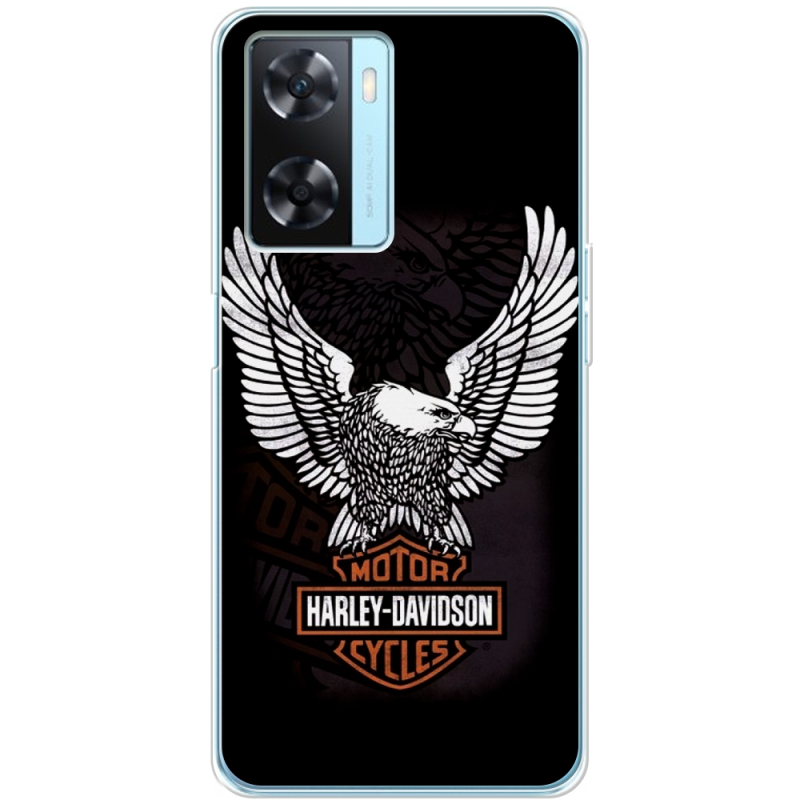 Чехол BoxFace OPPO A57s Harley Davidson and eagle