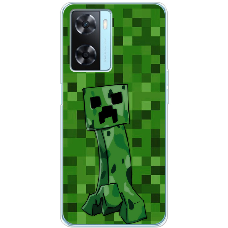 Чехол BoxFace OPPO A57s Minecraft Creeper