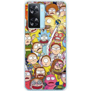 Чехол BoxFace OPPO A57s Rick and Morty