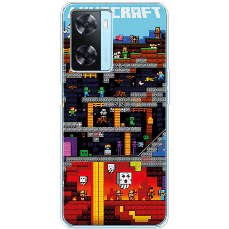 Чехол BoxFace OPPO A57s Minecraft Lode Runner