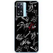 Чехол BoxFace OPPO A57s Stray Kids автограф