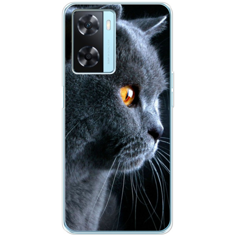 Чехол BoxFace OPPO A57s English cat