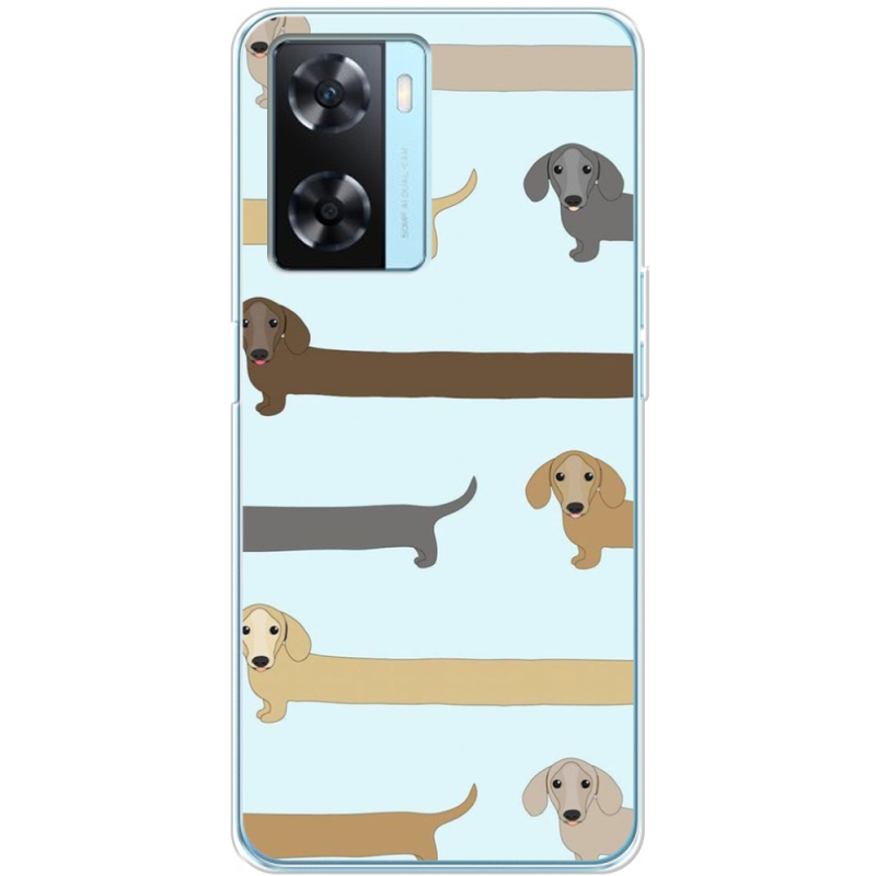 Чехол BoxFace OPPO A57s Dachshund