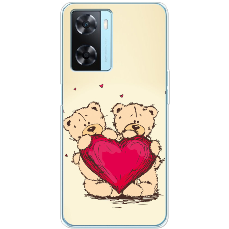 Чехол BoxFace OPPO A57s Teddy Bear Love