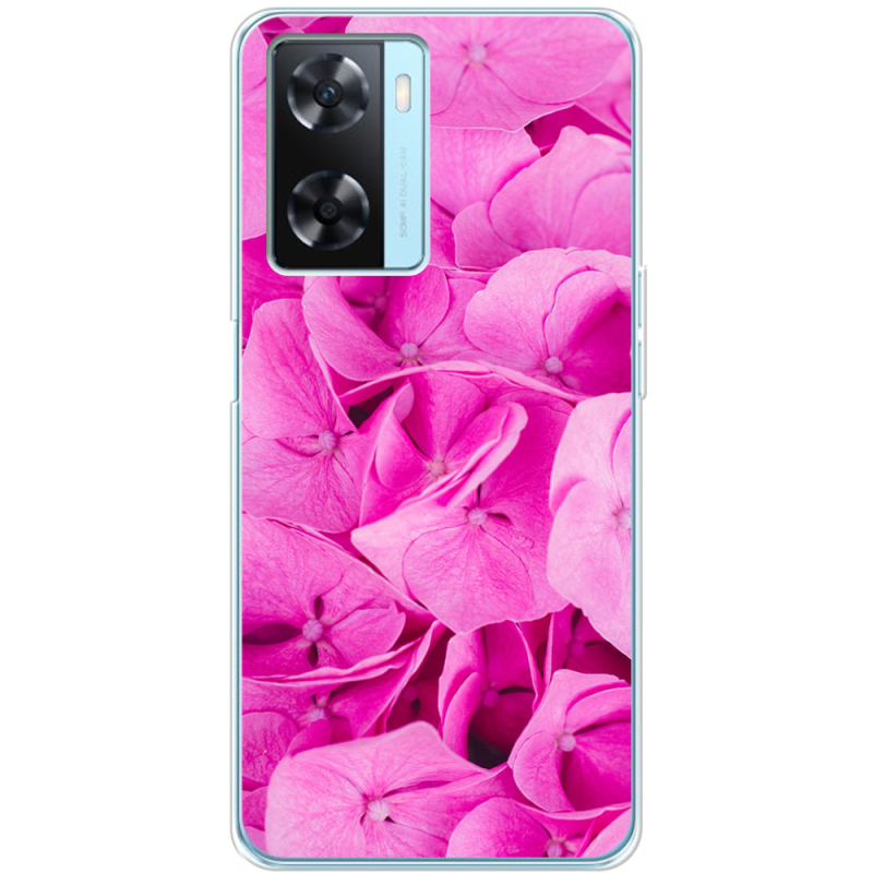 Чехол BoxFace OPPO A57s Pink Flowers