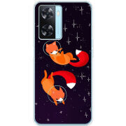 Чехол BoxFace OPPO A57s Fox-Astronauts