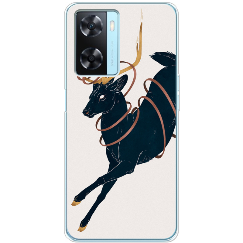 Чехол BoxFace OPPO A57s Black Deer