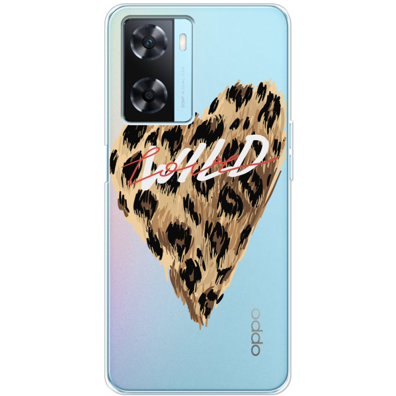 Прозрачный чехол BoxFace OPPO A57s Wild Love