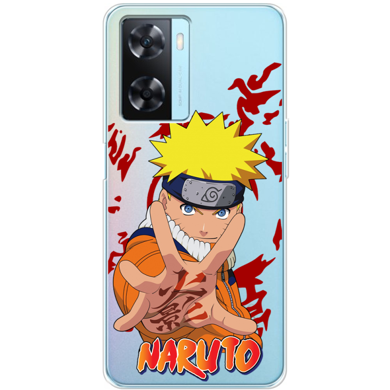 Прозрачный чехол BoxFace OPPO A57s Naruto