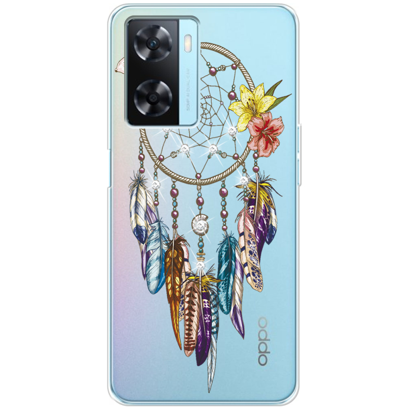 Чехол со стразами OPPO A57s Dreamcatcher