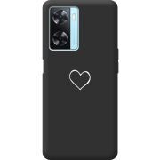 Черный чехол BoxFace OPPO A57s My Heart