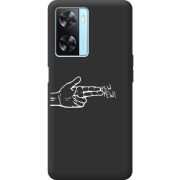 Черный чехол BoxFace OPPO A57s Pew Pew