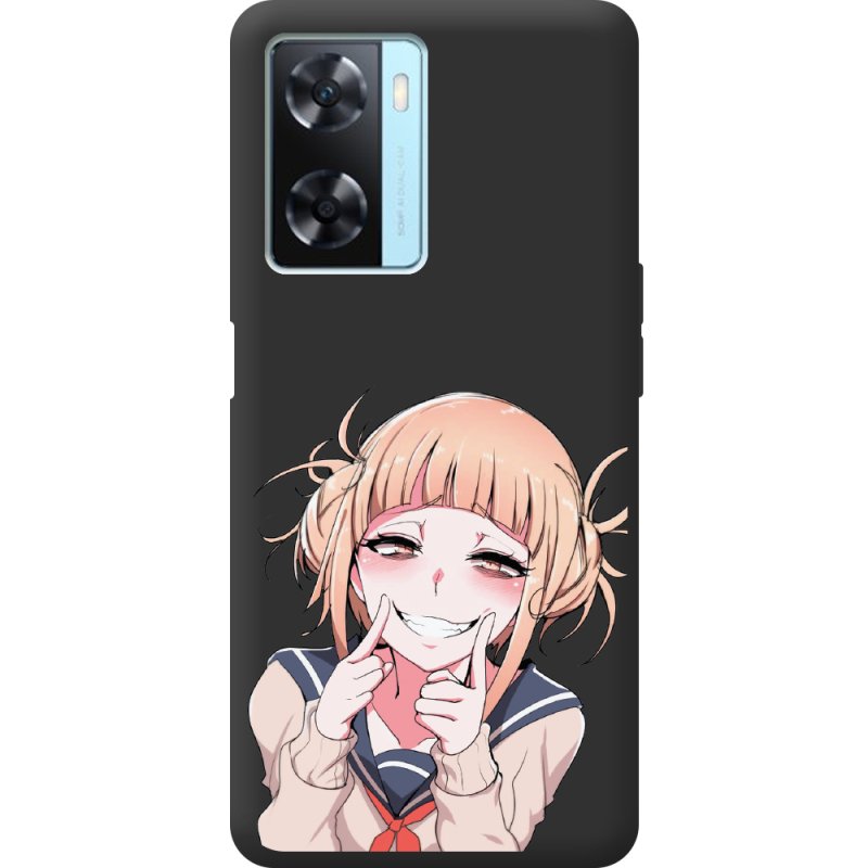 Черный чехол BoxFace OPPO A57s Himiko Toga Smile