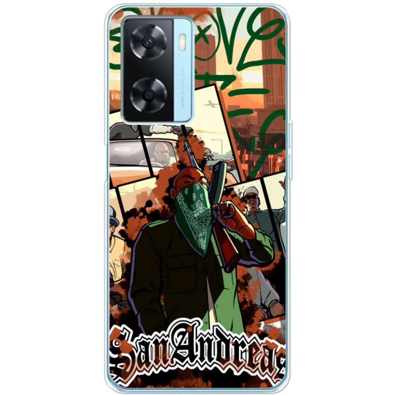 Чехол BoxFace OPPO A77 GTA San Andreas