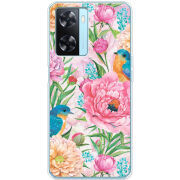 Чехол BoxFace OPPO A77 Birds in Flowers