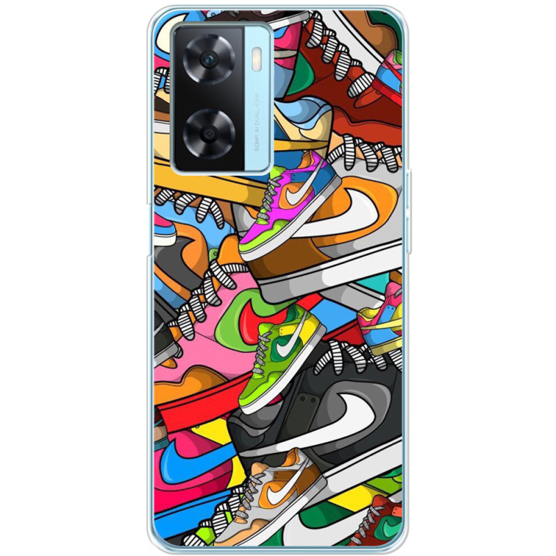 Чехол BoxFace OPPO A77 Sneakers