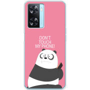 Чехол BoxFace OPPO A77 Dont Touch My Phone Panda