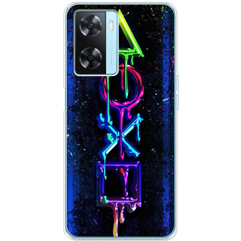 Чехол BoxFace OPPO A77 Graffiti symbols