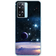 Чехол BoxFace OPPO A77 Space Landscape