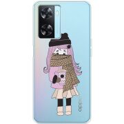 Прозрачный чехол BoxFace OPPO A77 Winter Morning Girl