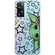 Прозрачный чехол BoxFace OPPO A77 Baby Yoda