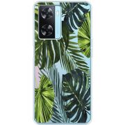 Прозрачный чехол BoxFace OPPO A77 Palm Tree