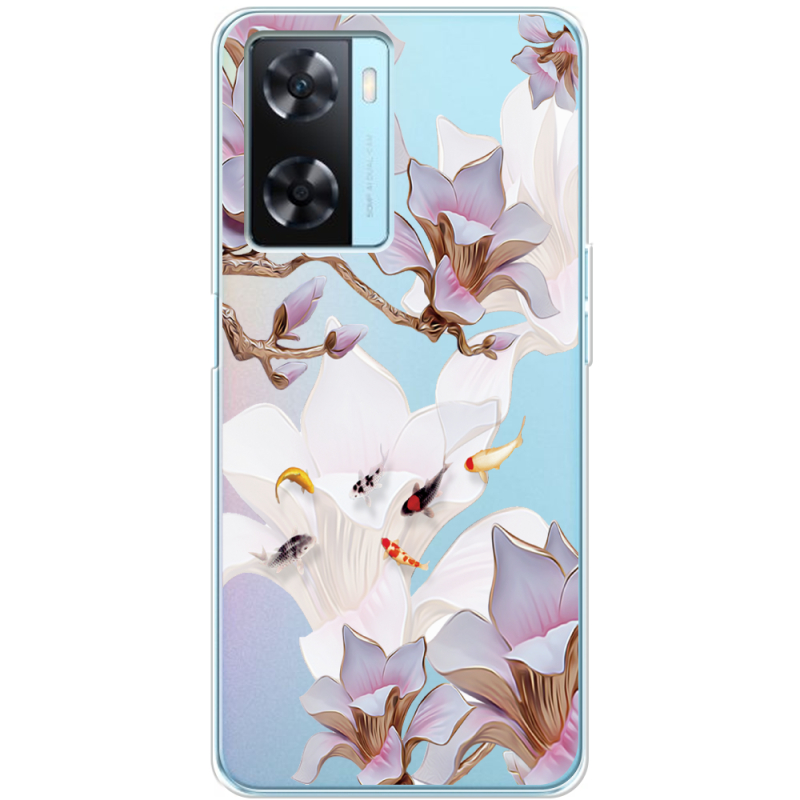 Прозрачный чехол BoxFace OPPO A77 Chinese Magnolia