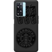 Черный чехол BoxFace OPPO A77 Black Coffee