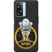 Черный чехол BoxFace OPPO A77 NASA Spaceship