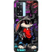 Черный чехол BoxFace OPPO A77 Малий вухань