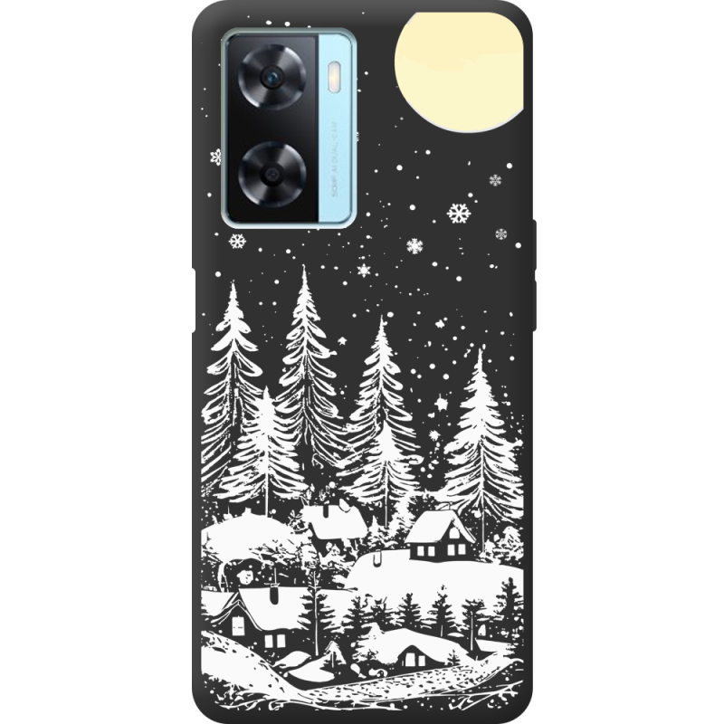 Черный чехол BoxFace OPPO A77 