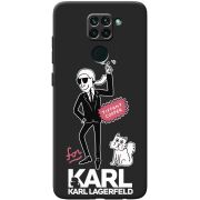 Черный чехол BoxFace Xiaomi Redmi 10x For Karl