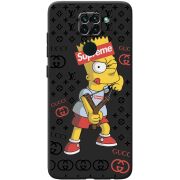 Черный чехол BoxFace Xiaomi Redmi 10x Yellow Fun