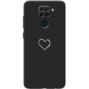 Черный чехол BoxFace Xiaomi Redmi 10x My Heart